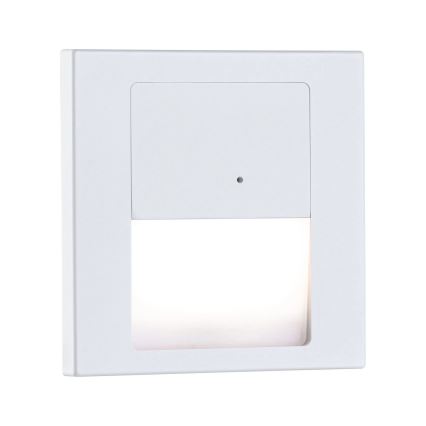 Paulmann 80002 - LED/1W Laiptinės šviestuvai su jutikliu TSARO 230V Lead/balta
