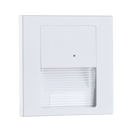 Paulmann 80002 - LED/1W Laiptinės šviestuvai su jutikliu TSARO 230V Lead/balta