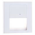 Paulmann 80002 - LED/1W Laiptų šviestuvas su jutikliu TSARO 230V Veda/balta