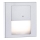Paulmann 80003 - LED/1W Laiptinės šviestuvai su jutikliu TSARO 230V Lead/matinis chromas