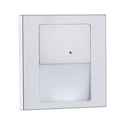 Paulmann 80003 - LED/1W Laiptinės šviestuvai su jutikliu TSARO 230V Lead/matinis chromas