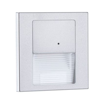 Paulmann 80003 - LED/1W Laiptų šviestuvas su jutikliu TSARO 230V Veda/matinis chromas