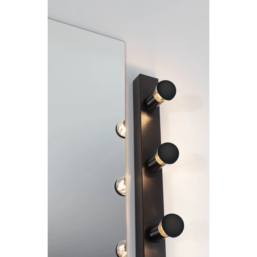 Paulmann 80099 - 4xE14/40W IP44 Vonios veidrodžio apšvietimas REGULA 230V juoda