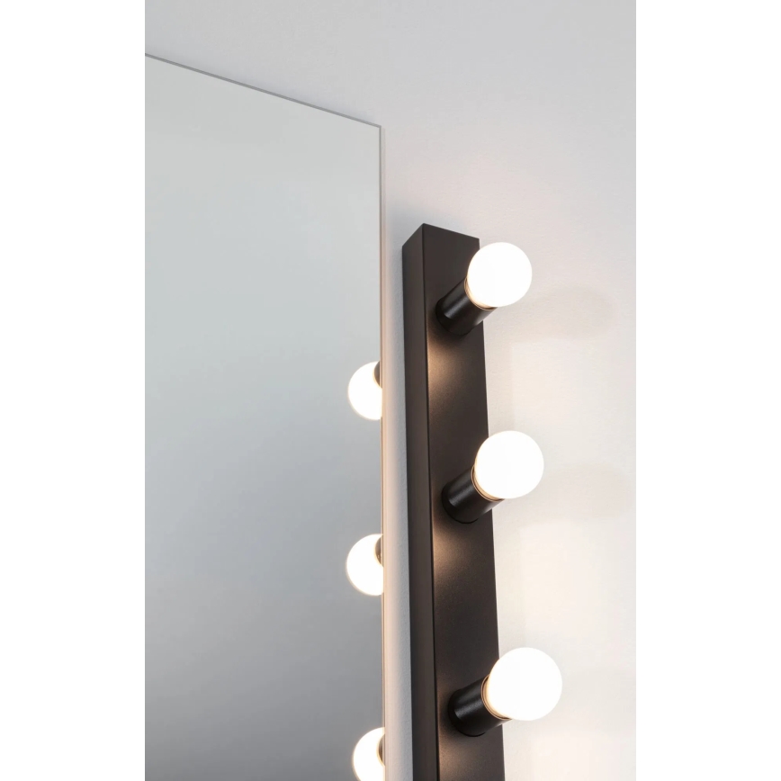 Paulmann 80099 - 4xE14/40W IP44 Vonios veidrodžio apšvietimas REGULA 230V juoda