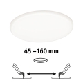 Paulmann 92392 - LED / 17,5W IP44 Vonios kambario įleidžiamas šviestuvas VARIFIT 230V