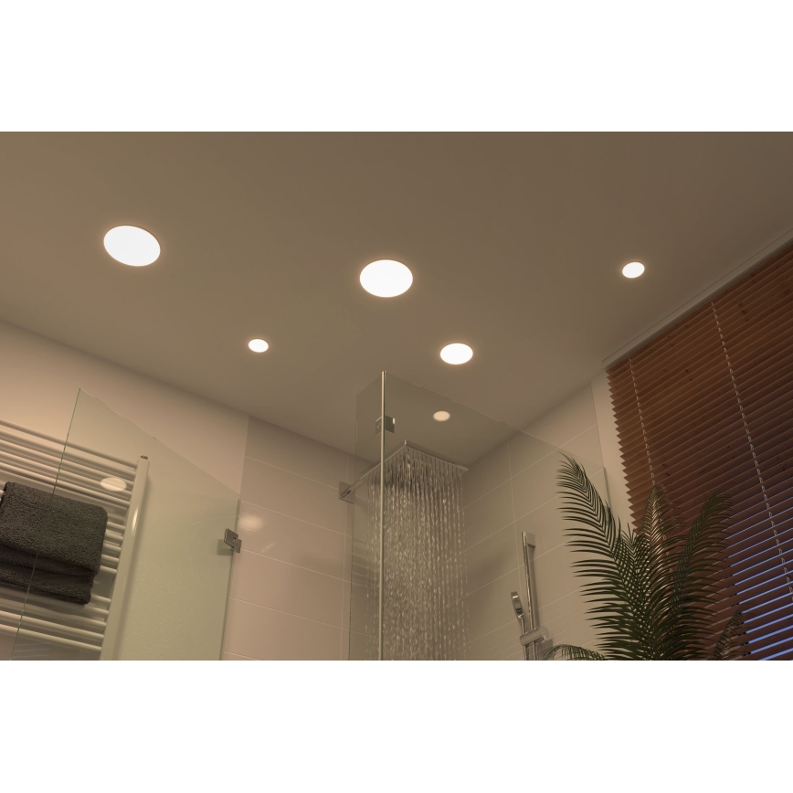 Paulmann 92392 - LED / 17,5W IP44 Vonios kambario įleidžiamas šviestuvas VARIFIT 230V