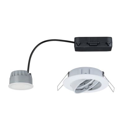 Paulmann 92830 - LED/7W IP23 Pritemdomas įleidžiamas lubinis vonios šviestuvas COIN 230V