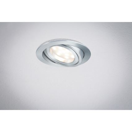 Paulmann 92832 - LED/7W Pritemdomas įleidžiamas vonios šviestuvas COIN 230V