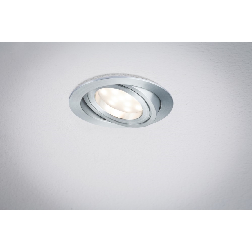 Paulmann 92832 - LED/7W Pritemdomas įleidžiamas vonios šviestuvas COIN 230V
