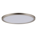 Paulmann 92935 - LED/12W IP44 reguliuojamas vonios įleidžiamasis šviestuvas AREO 230V, skersmuo 18 cm, matinio chromo
