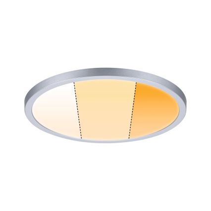 Paulmann 92992 - LED/16W IP44 vonios įleidžiamas šviestuvas AREO 230V 2000/3000/4000K skersmuo 23 cm matinis chromas