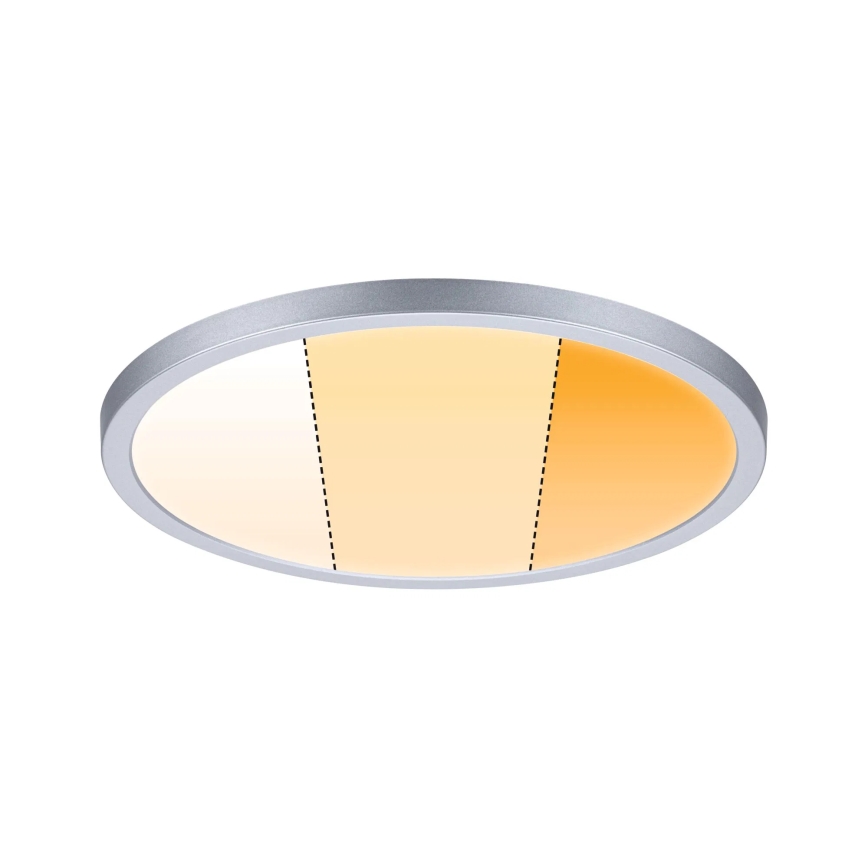 Paulmann 92992 - LED/16W IP44 vonios įleidžiamas šviestuvas AREO 230V 2000/3000/4000K skersmuo 23 cm matinis chromas