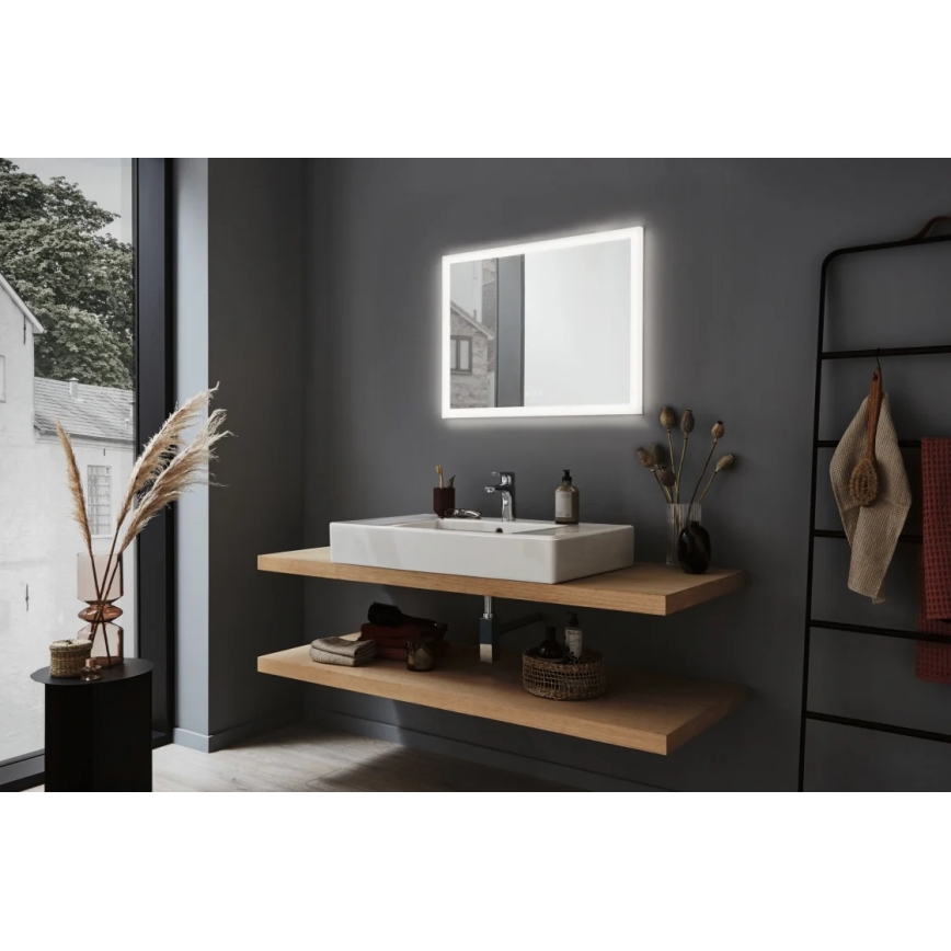 Paulmann 93013 - LED/22W IP44 Pritemdomas šildomas vonios veidrodis su apšvietimu 230V 2700/4000/6500K
