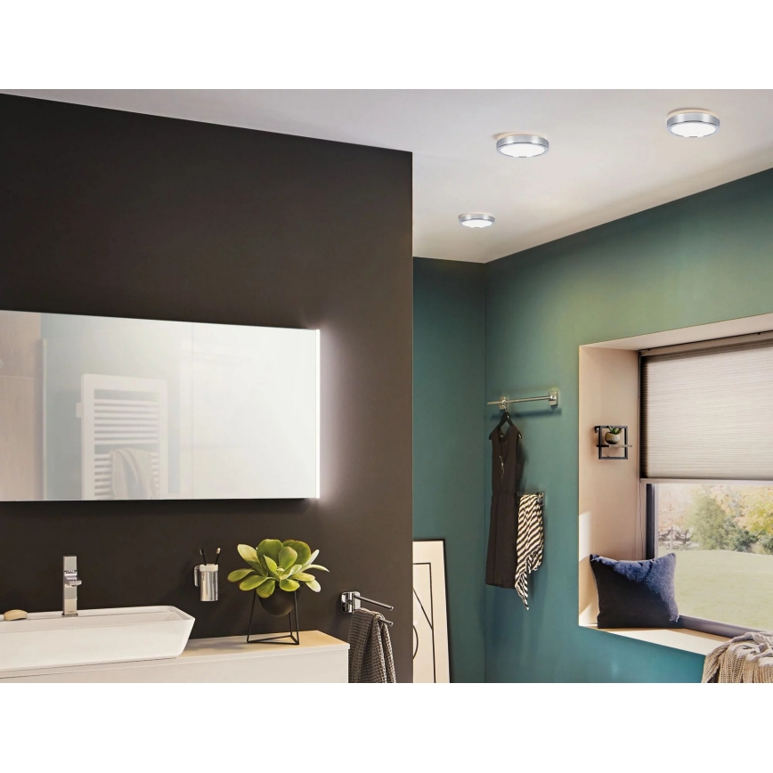 Paulmann 93018 - LED/13W IP44 Reguliuojamo ryškumo vonios kambario lubų šviestuvas AVIAR 230V