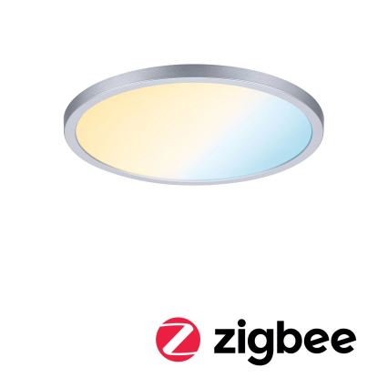 Paulmann 93046 - LED/16W IP44 Dimeriuojamas vonios įleidžiamasis šviestuvas AREO 230V 3000-6500K skersmuo 23 cm matinis chromas