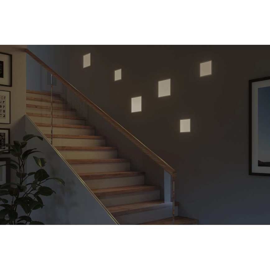 Paulmann 93060 - LED/16W IP44 Dimeriuojamas vonios įleidžiamas šviestuvas AREO 230V 23x23 cm baltas