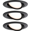 Paulmann 93080 - RINKINYS 3xLED/6W IP23 Reguliuojamas vonios kambario įmontuojamas šviestuvas COIN 230V
