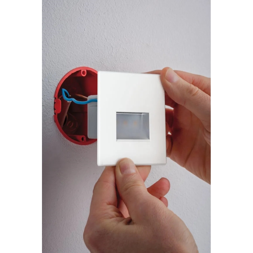 Paulmann 93093 - LED/1,2W Laiptinės šviestuvai EDGE 230V