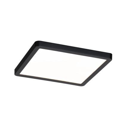 Paulmann 93101 - LED/13W IP44 vonios įleidžiamasis šviestuvas AREO 230V 2000/3000/4000K 17,5x17,5 cm juodas