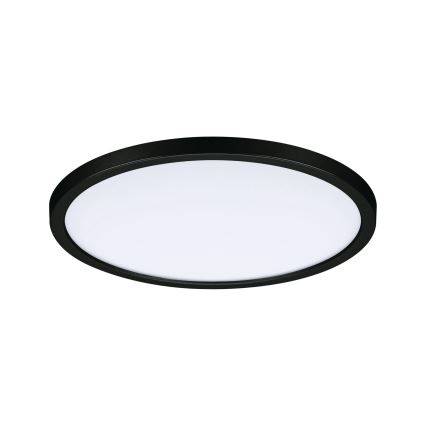 Paulmann 93102 - LED/16W IP44 dimeriuojamas vonios įleidžiamas šviestuvas AREO 230V 2000/3000/4000K skersmuo 23 cm juodas