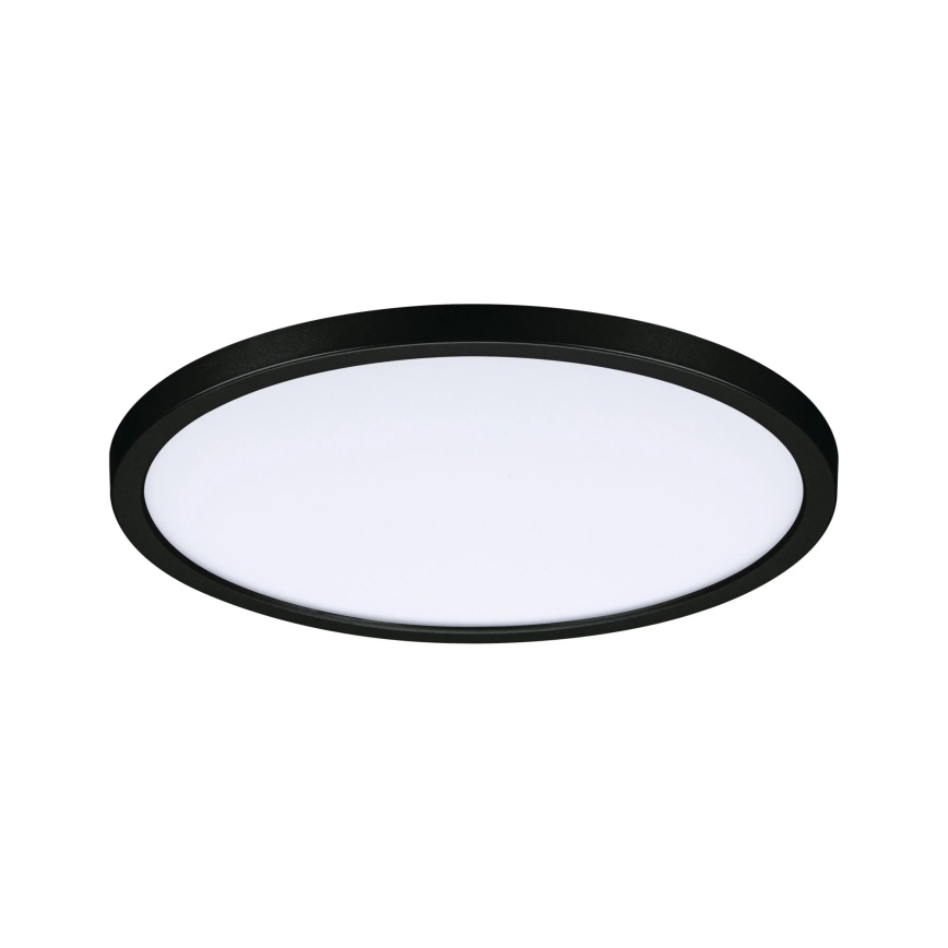 Paulmann 93102 - LED/16W IP44 dimeriuojamas vonios įleidžiamas šviestuvas AREO 230V 2000/3000/4000K skersmuo 23 cm juodas
