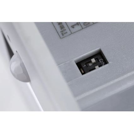 Paulmann 93133 - LED/1,2W Laiptinės šviestuvai su jutikliu EDGE 230V balta