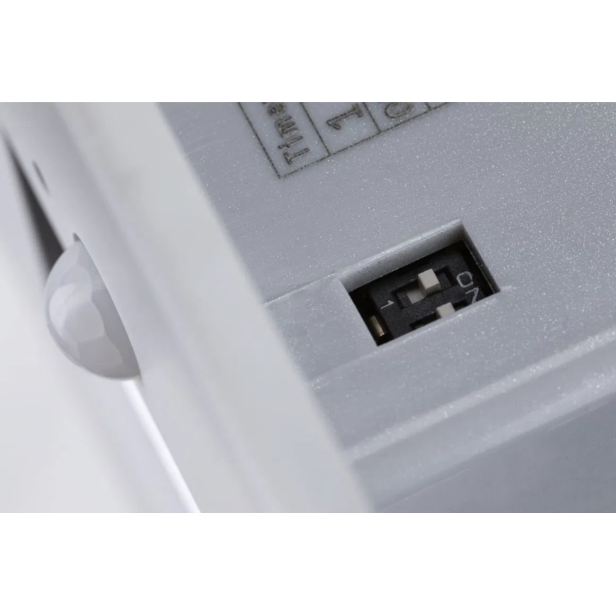 Paulmann 93133 - LED/1,2W Laiptinės šviestuvai su jutikliu EDGE 230V balta