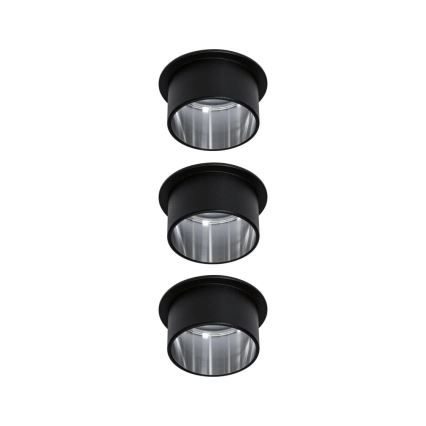 Paulmann 93383 - KOMPLEKTAS 3xLED/6W IP44 Pritemdomas įleidžiamas lubinis vonios šviestuvas GIL 230V