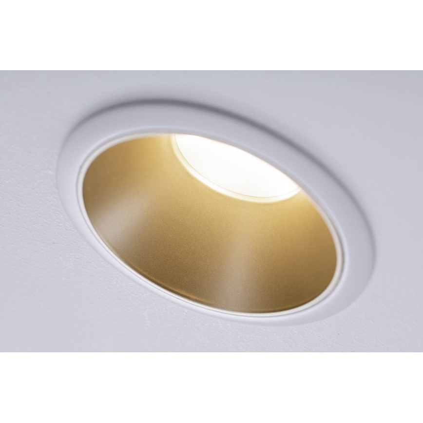 Paulmann 93406 - RINKINYS 3xLED/6,5W IP44 Reguliuojamas vonios įleidžiamas šviestuvas COLE 230V