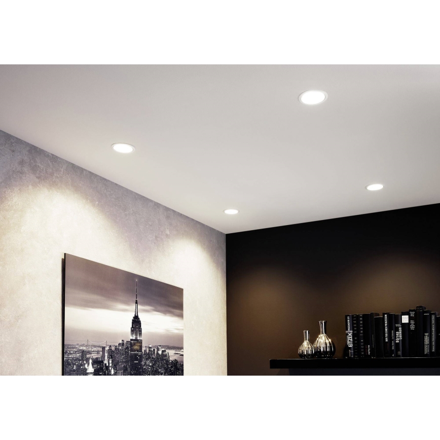 Paulmann 93410 - RINKINYS 3xLED/6,5W IP44 Reguliuojamas vonios įleidžiamas šviestuvas COLE 230V