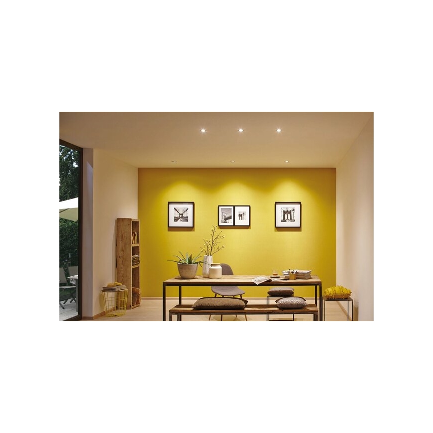 Paulmann 93449 - RINKINYS 3xLED/6,5W IP23 Įleidžiamas vonios šviestuvas NOVA 230V
