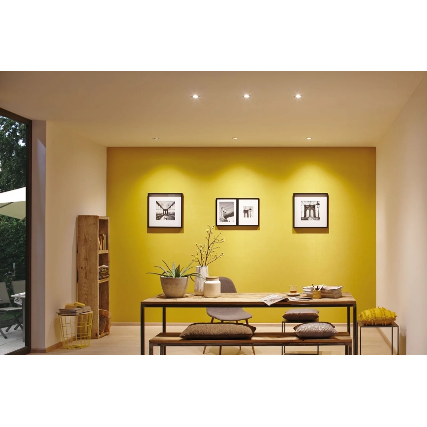 Paulmann 93462 - RINKINYS 3xLED/6W IP44 Įleidžiamas vonios šviestuvas NOVA 230V