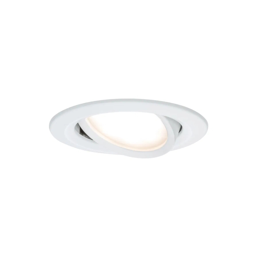 Paulmann 93485 - KOMPLEKTAS 3xLED/6W IP23 Pritemdomas įleidžiamas lubinis vonios šviestuvas NOVA 230V