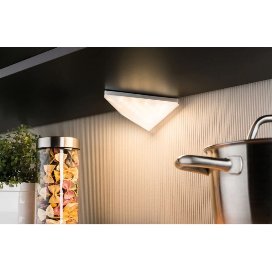 Paulmann 93584 - KOMPLEKTAS 2xLED/6,2W IP44 Baldų apšvietimas KITE 230V