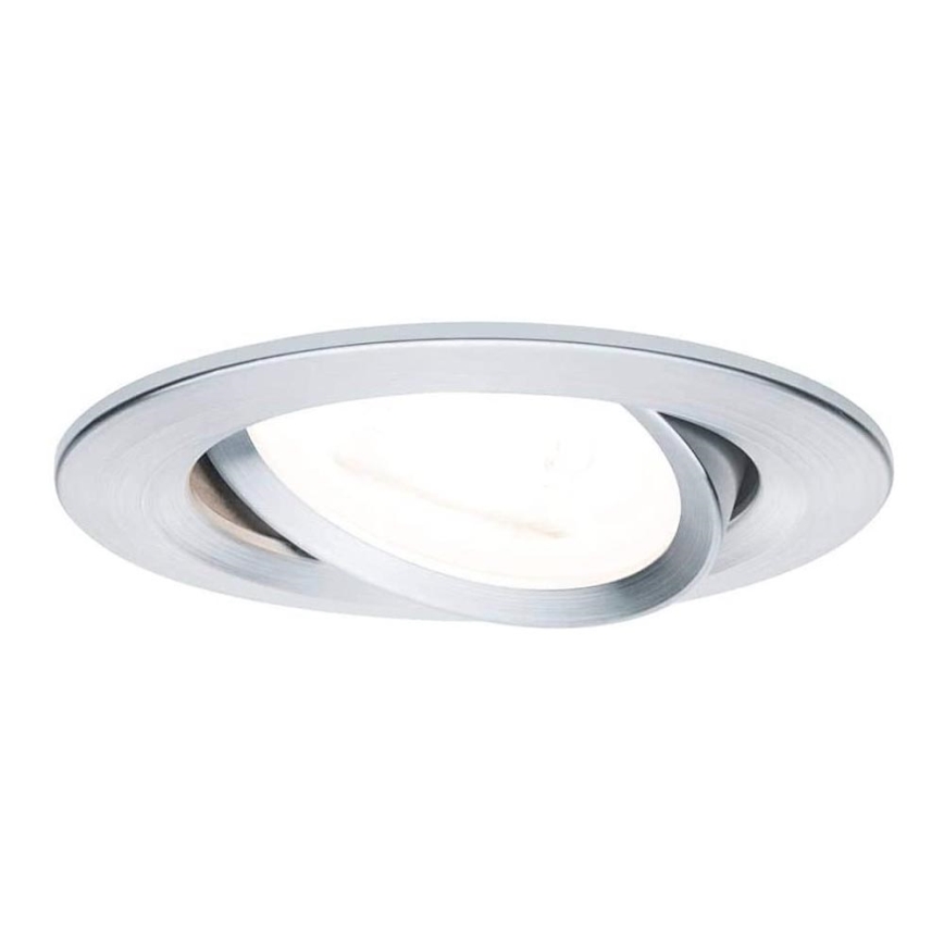 Paulmann 93602 - LED GU10/7W IP23 Reguliuojamas vonios įleidžiamas šviestuvas NOVA 230V