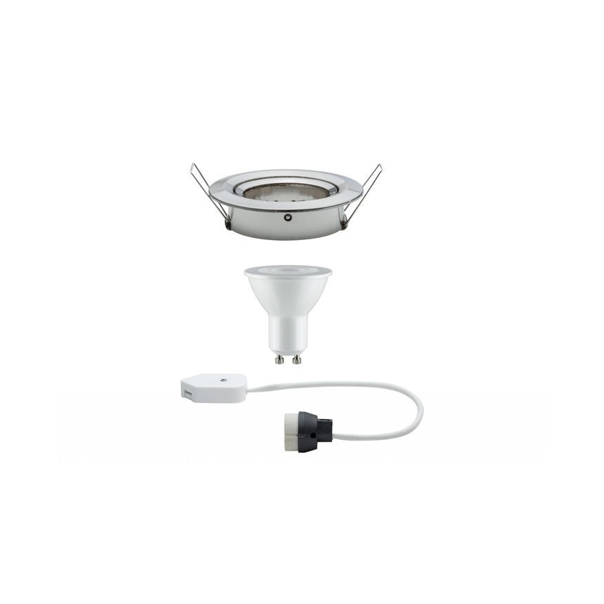 Paulmann 93603 - LED-GU10/7W IP23 Reguliuojamas vonios įleidžiamas šviestuvas NOVA 230V