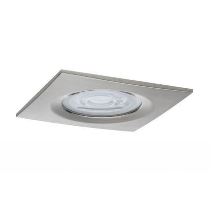 Paulmann 93611 - LED-GU10/7W IP44 Reguliuojamas įmontuojamas vonios šviestuvas NOVA 230V