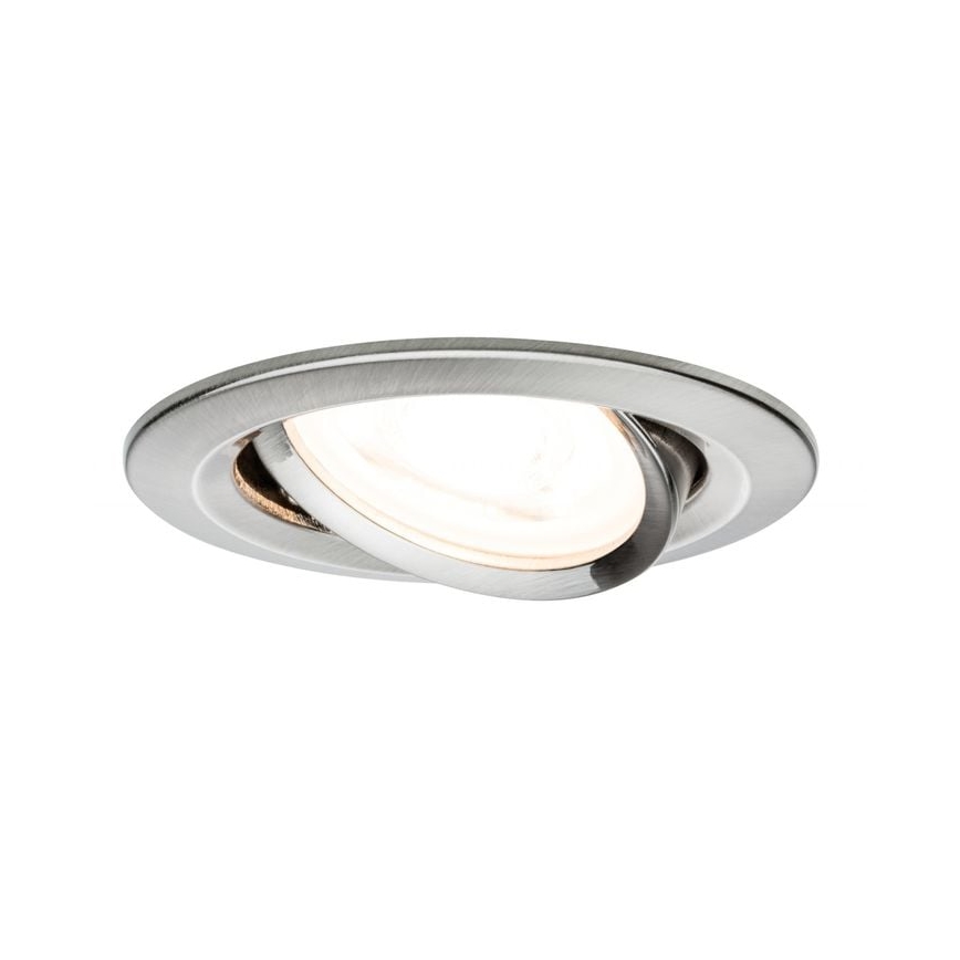 Paulmann 93652 - KOMPLEKTAS 3x LED GU10/6,1W IP23 Įleidžiamas vonios šviestuvas 230V