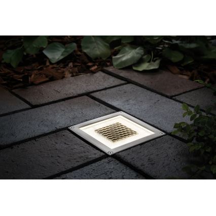 Paulmann 93774 - LED/0,24W IP67 Saulės energija įkraunamas šviestuvas įvažiavimui CUBE 1,2V 1200 mAh