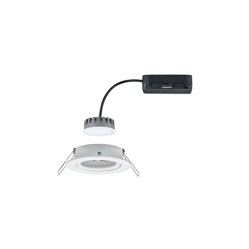 Paulmann 93871 - LED/6W IP23 Dimeriuojamas vonios kambario įleidžiamas šviestuvas COIN 230V