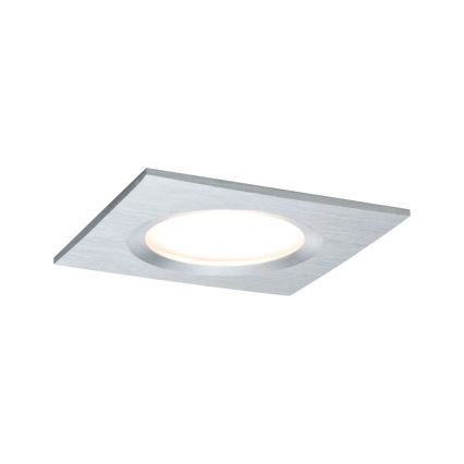 Paulmann 93895 - KOMPLEKTAS 3xLED/6W IP44 Pritemdomas įleidžiamas lubinis vonios šviestuvas NOVA 230V