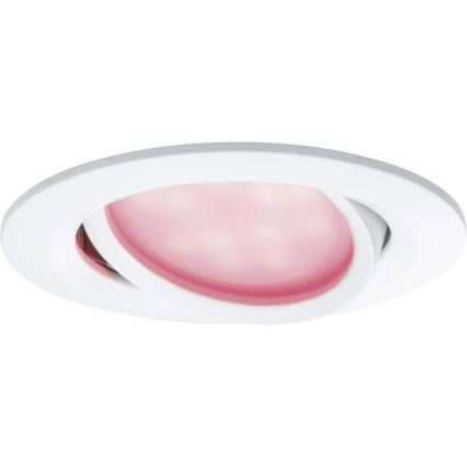 Paulmann 93940 -KOMPLEKTAS 3x LED RGBW/2W IP23 Pritemdomas įleidžiamas lubinis vonios šviestuvas 230V