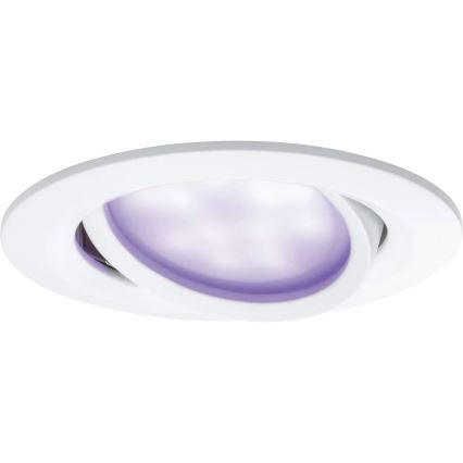 Paulmann 93940 -KOMPLEKTAS 3x LED RGBW/2W IP23 Pritemdomas įleidžiamas lubinis vonios šviestuvas 230V