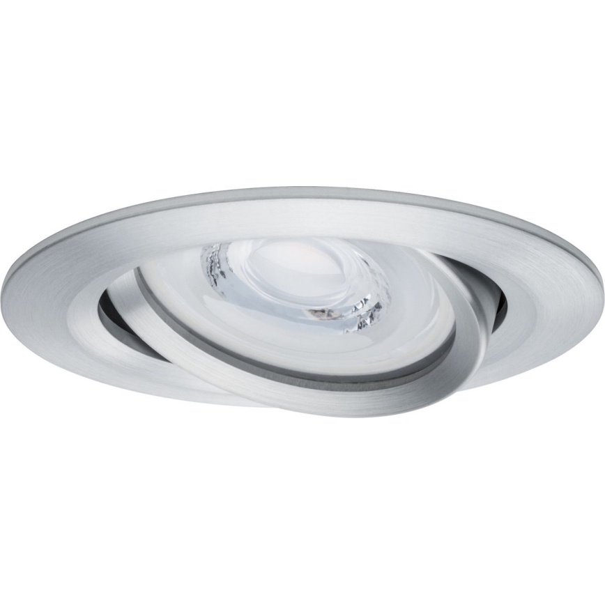 Paulmann 93943 - KOMPLEKTAS 3xLED/6,8W IP23 Dimeriuojamas įleidžiamas vonios šviestuvas COIN 230V