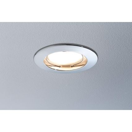Paulmann 93965 - LED/7W Vonios pritemdomas šviestuvas COIN 230V