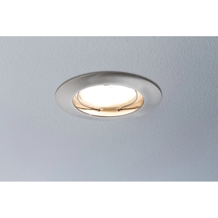 Paulmann 93976 - KOMPLEKTAS 3xLED/6,8W IP44 Įleidžiamas vonios šviestuvas COIN 230V