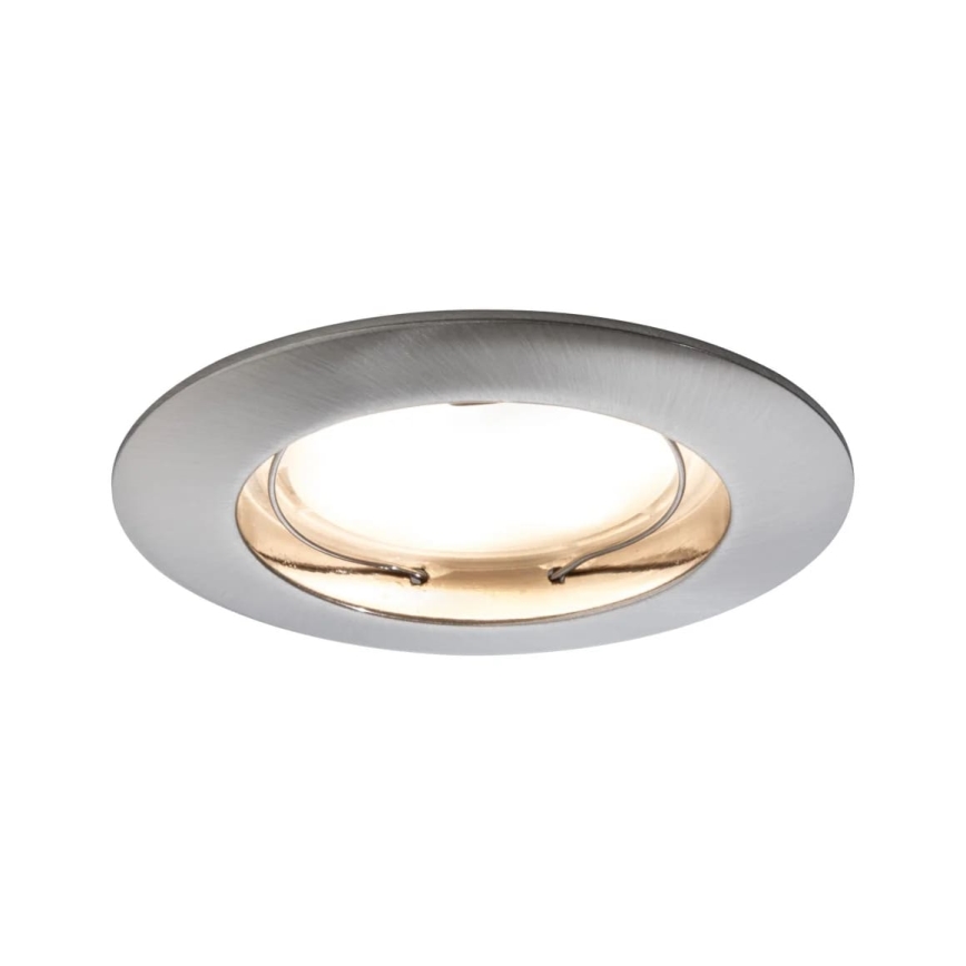 Paulmann 93976 - KOMPLEKTAS 3xLED/6,8W IP44 Įleidžiamas vonios šviestuvas COIN 230V
