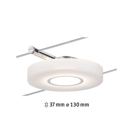 Paulmann 94090 - LED/4W Akcentinis apšvietimas pakabinamai sistemai DISC 12V balta