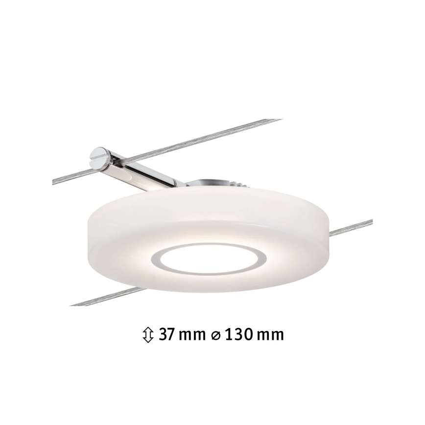Paulmann 94090 - LED/4W Akcentinis apšvietimas pakabinamai sistemai DISC 12V balta
