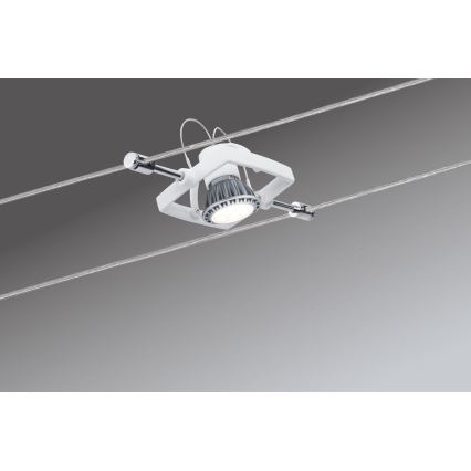 Paulmann 94134 - Rinkinys 5x GU5.3/10W, pilna MAC kabelinė sistema 230V, balta